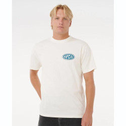 T-shirt RIPCURL Raw Energy De Oval Bone