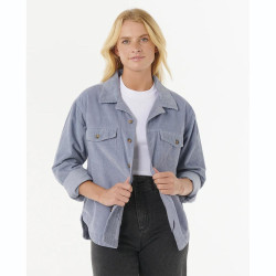 Chemise à manches longues en velours RIPCURL Stevie