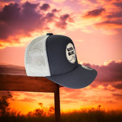 Kota Blue Casquette Logo Bleu - Blanche et Bleu Marine