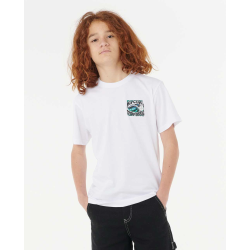 T-shirt RIPCURL Hazed & Tubed White