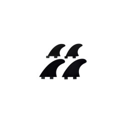 Aileron Compatible FCS Quad Fin Noir