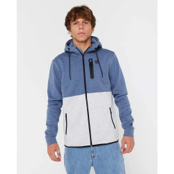 Sweat zippé à capuche RIPCURL Departed Anti Series Navy Grey