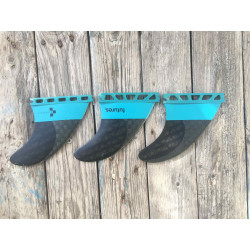 Ailerons Futures F4 BlackStix 3.0 Tri Fins Occasion