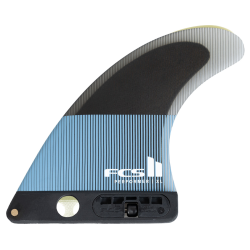 Ailerons FCS II Performer PC Tranquil Blue LB Centre Retail Fin