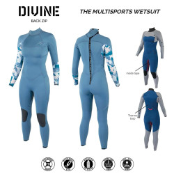 Combinaison SOORUZ Divine FZ 3/2 Oysterprene Blue Women