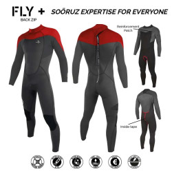 Combinaison SOORUZ BZ FLY+ 5/4 Oysterprene Junior