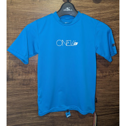 Lycra O'Neill Youth Skins Rash Tee Junior Bleu 6