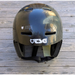 Casque TSG Dawn Solid Black Occasion