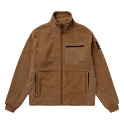 Veste MYSTIC DTS Fleece Zip Thru Sweat Slate Brown