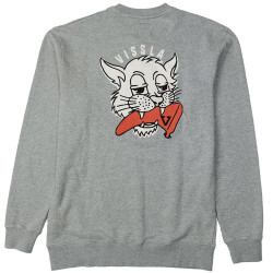 Sweat Vissla Cat Burglar Eco Crew Gris  M