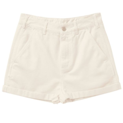 Island Short Women Mystic Off White