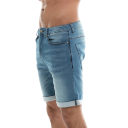 Waxx Short Homme JoggJean Bleu XS
