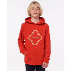 Sweat à Capuche Rip Curl Surf Revival Junior Rouge  8