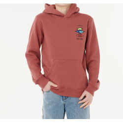 Sweat À Capuche Rip Curl Search Icon Bordeaux  M