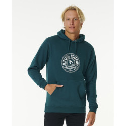 Sweat À Capuche Rip Curl Stapler Bleu Vert S
