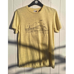 Kota Blue Teeshirt Homme Carro Wave - Jaune Chiné S