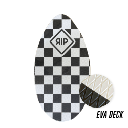 RIP Wood Eva Padded Skimboard Checker Design 37''