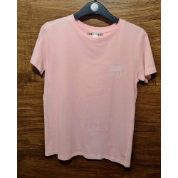 Kota Blue Teeshirt Femme Logo blanc - Rose L