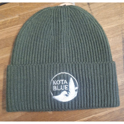 Bonnet KOTA BLUE Vert Logo Blanc