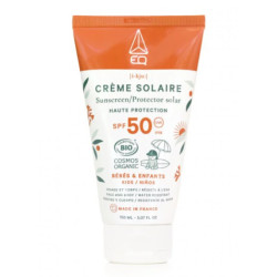 Creme Solaire EQ Bebe 50SPF Bio Cosmos 150mL