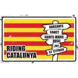 Plaque Déco Surfpistols Riding Catalunya