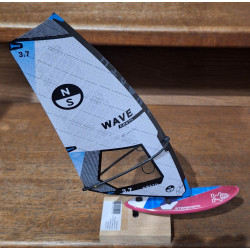 Planche Deco FUN ELEMENT Starboard Ultra/North Sails Wave Blanc