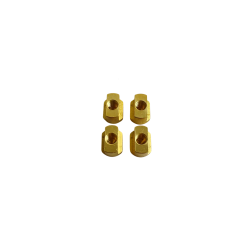 T-Nuts DUOTONE Tracknut Brass For Air M8 (4pcs)