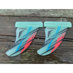 Aileron MFC Quad QS 200 Arriere G10 Slot Box Twin Fins (la paire)