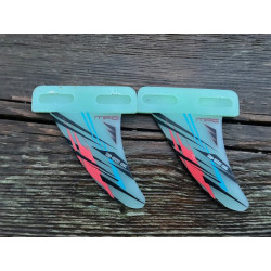Aileron MFC Quad QS 300 Avant G10 Slot Box Twin Fins (la paire)