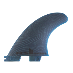 FCS II Performer Neo Glass Medium Pacific Tri Fins