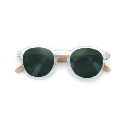 Lunettes MOKEN Green Wood Crystal/Vert