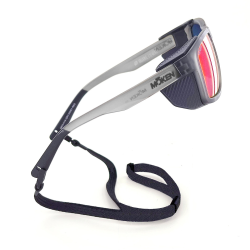 Lunettes MOKEN Santo Gris/Rouge