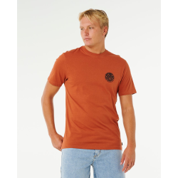T-Shirt RIPCURL Wettie Passage Icon Tee Baked Clay