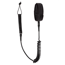 Leash Creature Of Leisure Foil Knee Coil 6' Black