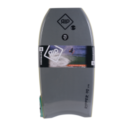 Bodyboard RIP EPS Ripper 40'' + Leash Grey/Blue