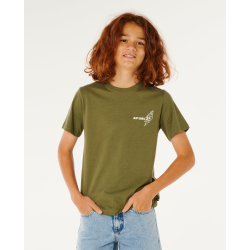 T-shirt à manches courtes Eternal Shred Art Enfant Green