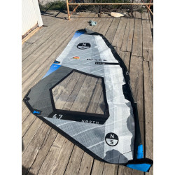 Voile Windsurf NORTH Wave Clear 2025 4.7m² Occasion
