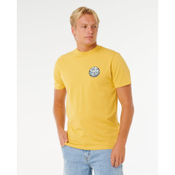T-Shirt RIPCURL Wettie Passage Icon Tee Ochre