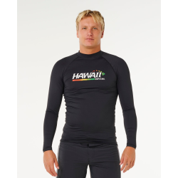 T-shirt anti-UV RIPCURL Hawaii Gritty Perf manches longues