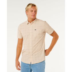 Chemise RIPCURL Sessions Aerotech manches courtes Stone
