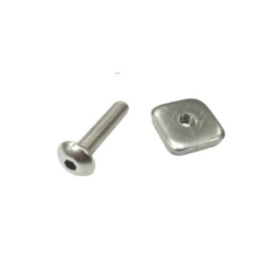 Bolt and Plate for Quatro US Box  Stainless