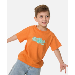 T-shirt à manches courtes RIPCURL Ride The Wave Logo Enfant
