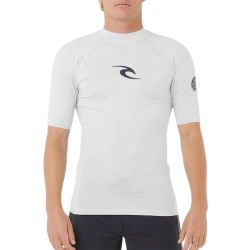 T-Shirt Anti-UV à manches courtes RIPCURL Waves White