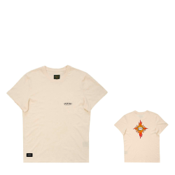 T-Shirt Quatro Vintage Logo Natural