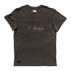 T-Shirt Quatro Maui Washed black
