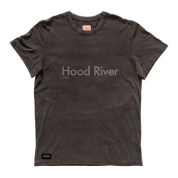 T-Shirt Quatro Hood River Washed black