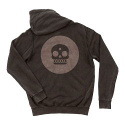 Sweat KT Hoodie Zipper Washed black