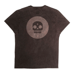 T-Shirt KT Skull Washed black