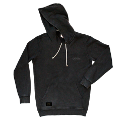 Sweat Quatro Hoodie Washed Black