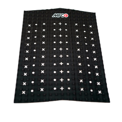 MFC Surf Front Pad Center Traction Matt Meola White